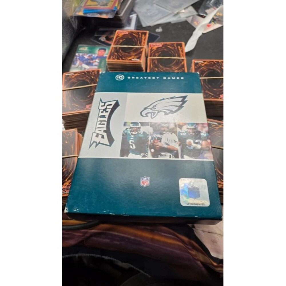 Philadelphia Eagles Greatest Games Complete 10-dvd Set NFL Tested 2009